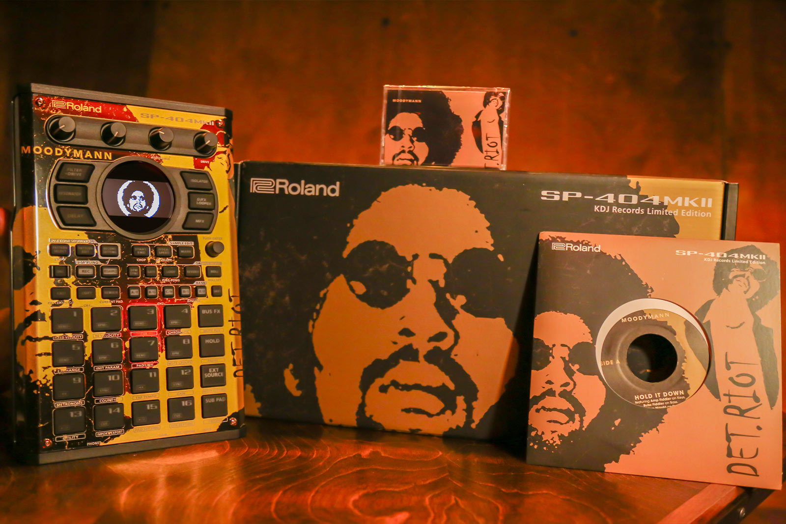 Roland SP-404MKII KDJ Records Limited Edition: hay un Moodymann en